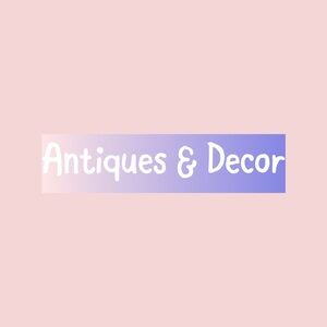 Antiques & Decor Sign